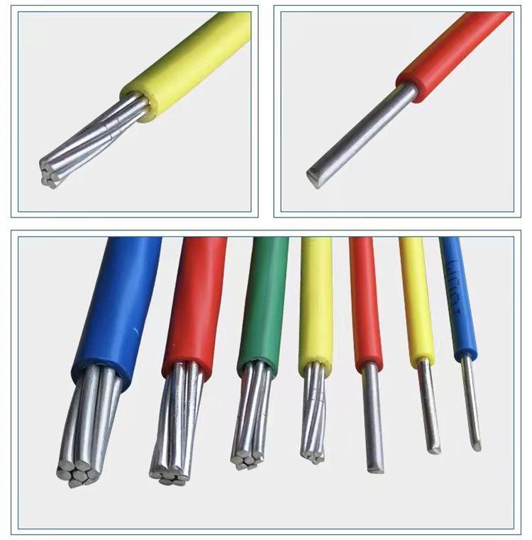 Anti-Aging Aluminum Core Wire for Household Use - Available in 2.5/4/6/10/16 sq sizes.