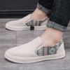 Men Shoes 2025 Summer Loafers Man New Fashion Comfortable Lightweight Footwear Soft Men Casual Vulcanized Canvas Shoe Zapatillas
