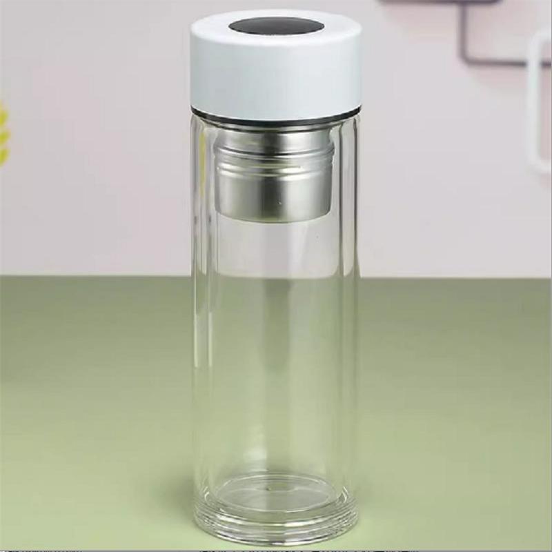 Magnetglas für Herren, Business-Doppelglas, Verbrühungsschutz, Filter-Teetasse, tragbar, versiegelt, auslaufsicher