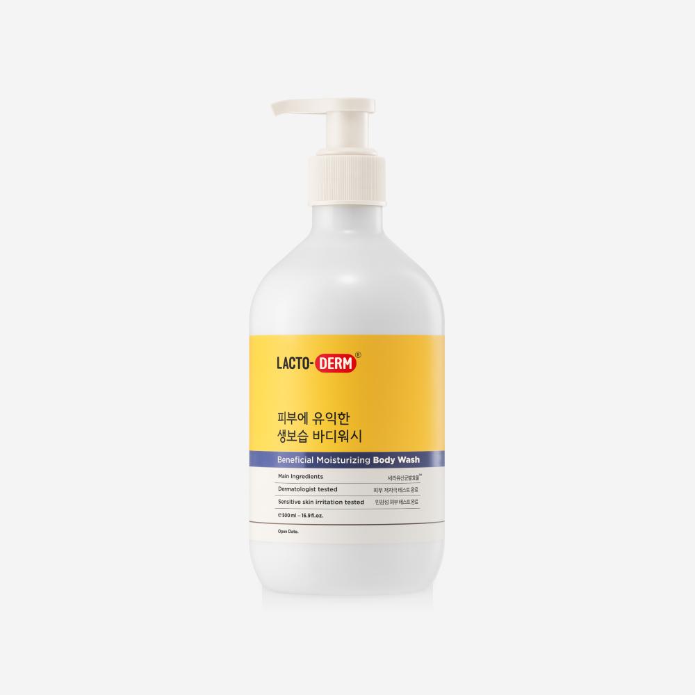 Lactoderm Skin-Beneficial Live Moisturizing Wash 500ml