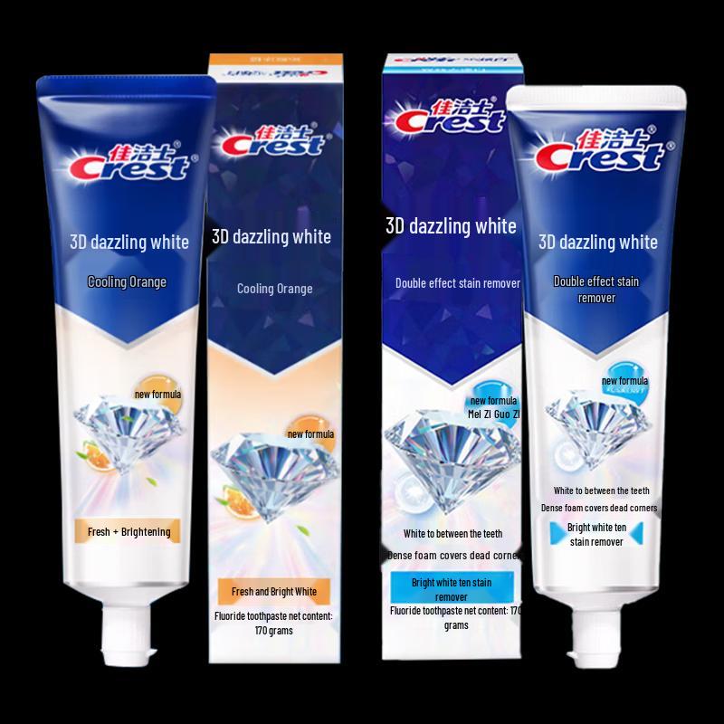Crest 3D White Toothpaste Duo Pack