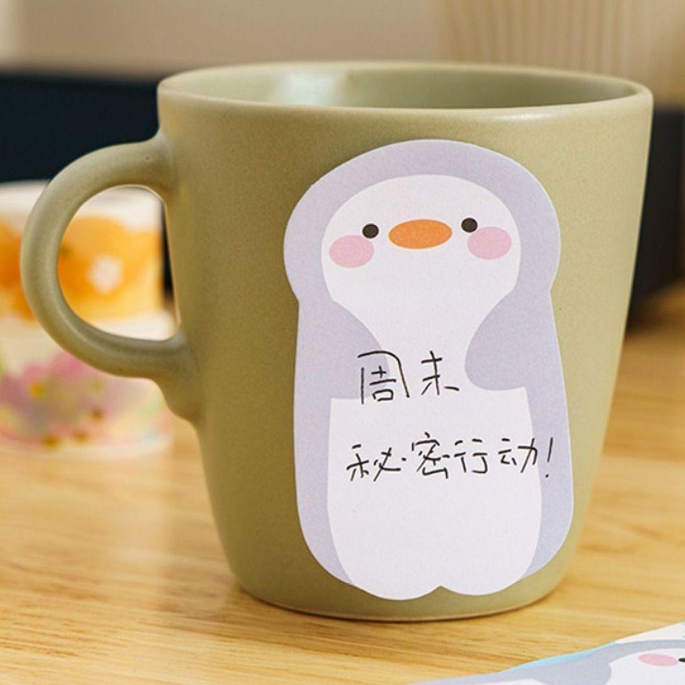 Cartoon Bear Sticky Notes Cat Notepad Message Notes Animal Memo Pad  Stationery