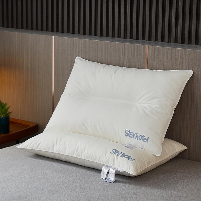 

Подушка для гостиничного типа класса А из цельного хлопка с защитой от глубокого сна для шейных позвонков, студенческая подушка для общежития 48*74cm