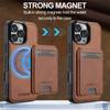 Detachable Wallet Leather Case for iPhone 16 Pro Max 15 Plus 14 13 12 11 X XS Max XR 7 8 SE 4 13Mini Magnetic Card Holder Cover