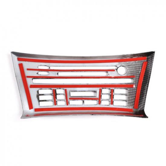 Carbon Center Console Volume Button CD Panel Frame Trim For BMW X3 E83 2006-2010
