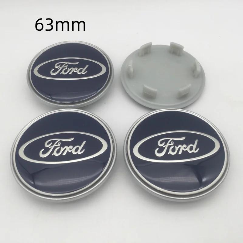Car Sticker Ford 20pcs 3D for Ford 54mm 63mm 66mm Car Emblem Wheel Hub Center Cap Badge Covers Sticker Decal Styling Auto Access
