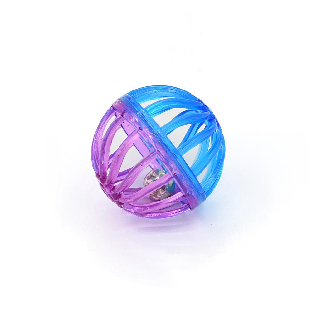 

Домашние животные S Игрушки Данг Мяч Цветной Пластик Маленькое Кольцо Звук Товары для Кошек и Собак Игрушка