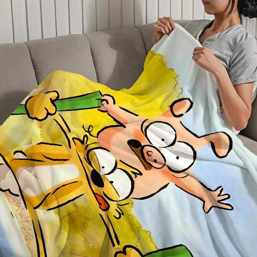 funny cute cartoon Big Bad f-Fox and Other Tales soft warm plush blanket dorm sofa living room pet hogar bed gift home Flannel