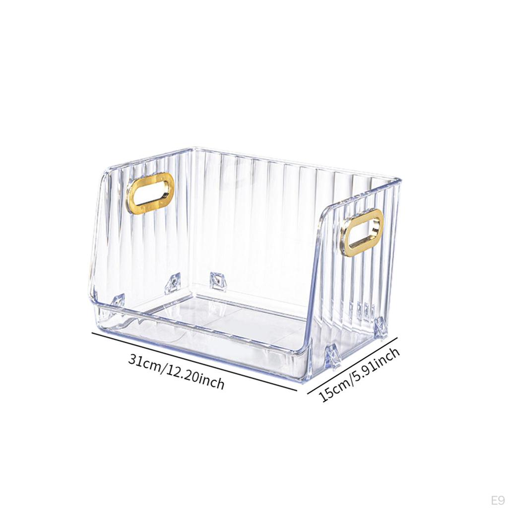 Container Box Desktop Storage Stackable Cosmetic Stable Sundries Organizer for