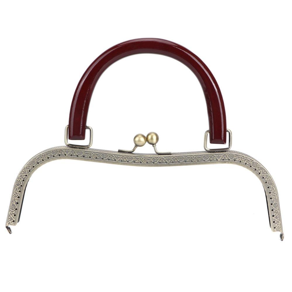 

Luggage Accessories Coffee Purse Frame Iron 26 x 19.5CM Bag Accessories Purse Making Handbags