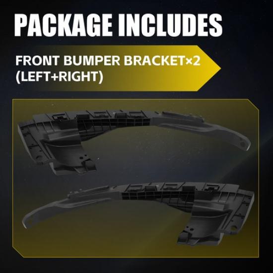 New Front Driver & Passenger Bumper Bracket Set For -2025 Honda Accord Sedan