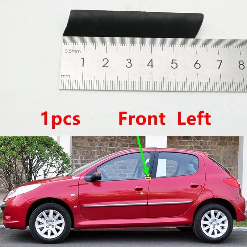 

1pcs Car Outside Window Rubber Sealing Strip For Peugeot 206 207 For Citroen C2 Auto Part 1pcs Front Left FL