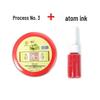 Quick-Drying Red Photosensitive Ink Pad for Seals and Fingerprints in Tin Box