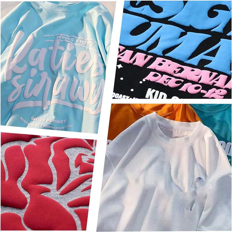 M-Modern-Vinyl Puff Vinyl 3D Puffy Heat Transfer Vinyl For T-Shirts, Easy To Cut & Weed & Transfer 10PCS