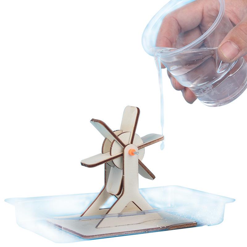 DIY Science Inventions: Water Wheel Kit for Kids