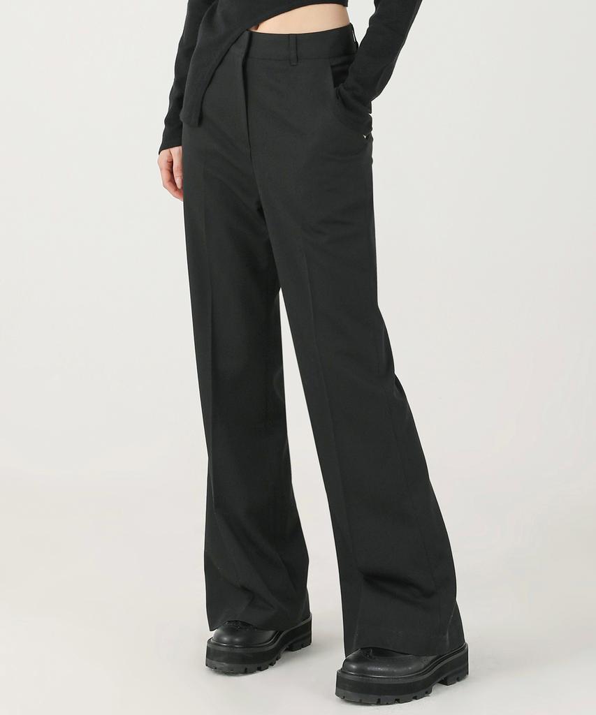 AVANDRESS Line Bootscut Slacks Khaki