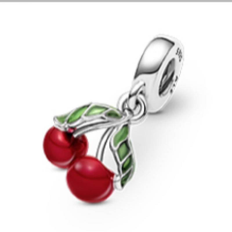 Pandora Cherry Fruit Dangle Charm 791583c01