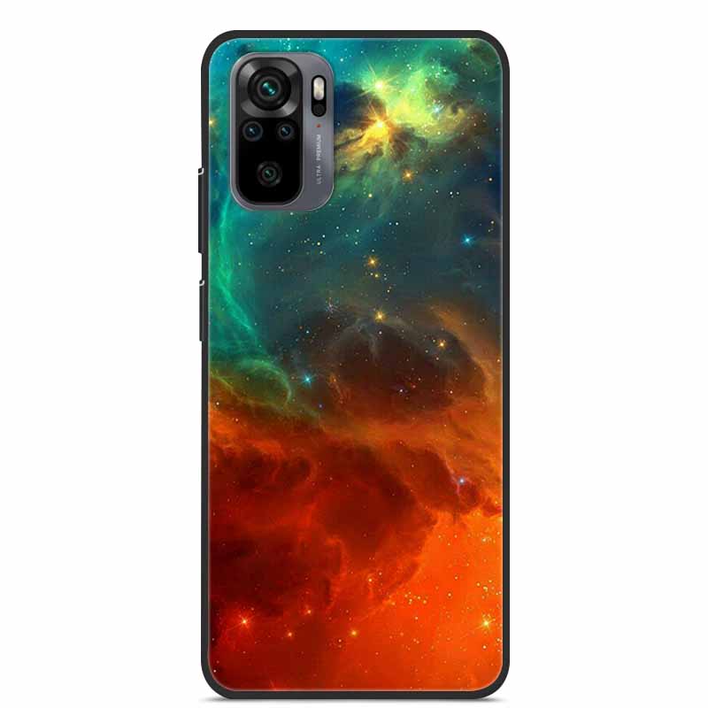 Dla Xiaomi Redmi Note 10S Case silikonowa tylna okładka etui na telefony dla Xiaomi Redmi Note10T 2021 miękki futerał uwaga 10S 10T 10 T S Coque