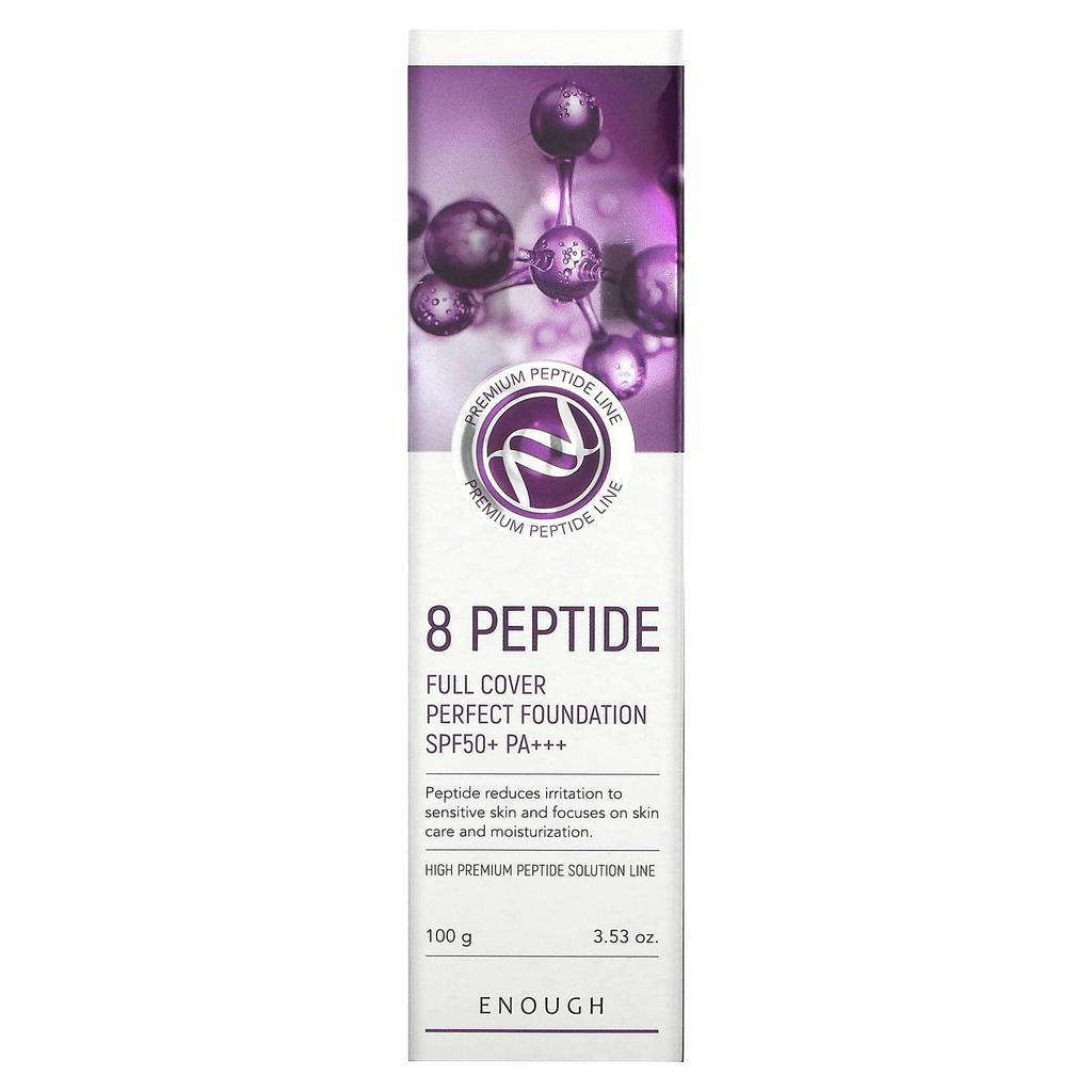 8 Peptide, Full Cover Perfect Foundation, Spf 50+ Pa+++, No. 23, 100G(3.53Oz)
