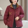 Plus Size XL-6XL Middle Age Women's Down Coats Winter Short Parkas Elegant Loose Thick Warm Down Jackets Woman Outerwears