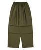 Urban Age [2Pack] Waterproof One-Pleat Parachute Wide Pants (3 Colors) (Type C)