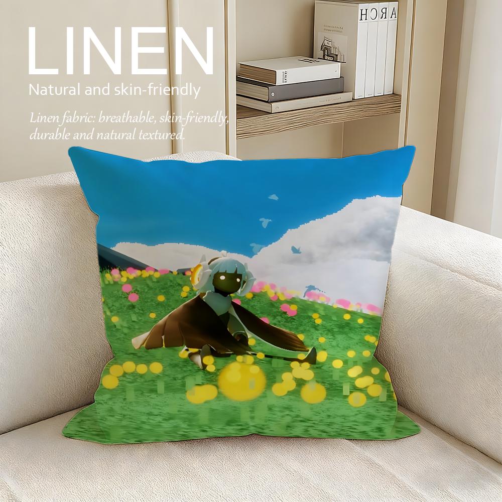 Sky Children of the Light Cushion Cover Pillowcase Set Pcs x x Breathable Washable Sofa Cushion Cover
