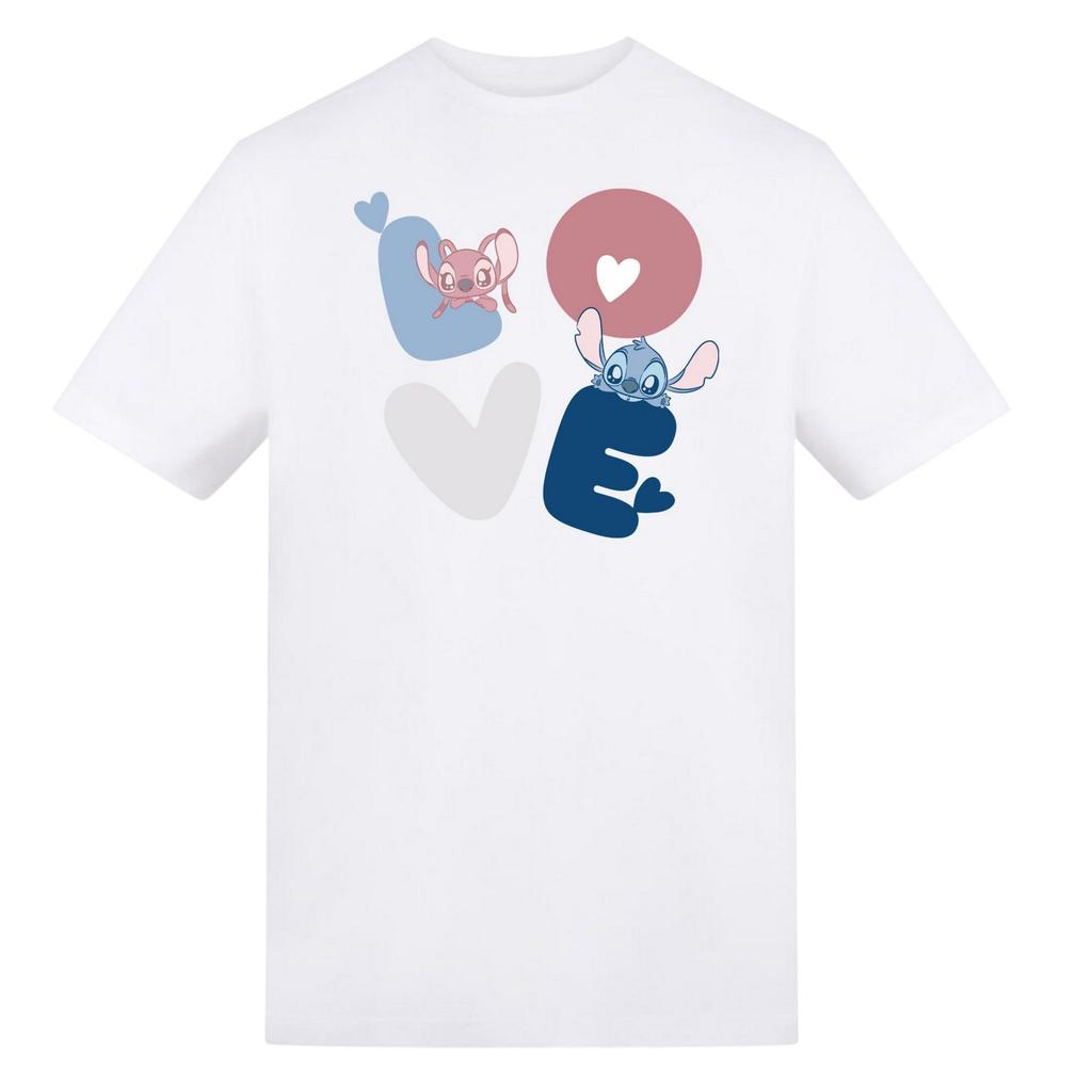 Lilo & Stitch Childrens/Kids Love T-Shirt