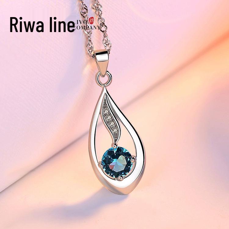Vintage European & American Korean Style 925 Sterling Silver Pet Pendant Necklace