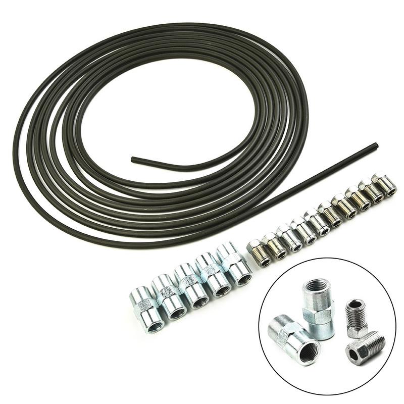 5mm Thread Car Motorcycle Scooter Brake Cable Wire Solderless Nipple Screws 4.75 Mm & 10 Screw Connections & 5 Connectors