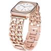 Fashion Metal Bracelet Strap For Apple Watch Ultra 44mm 45mm 40 41 49 Chain Design Women Bands For iWatch 9 8 7 6 5 4 3