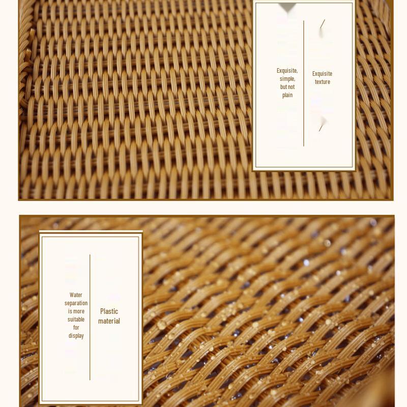 Rattan-Style Woven Storage Basket