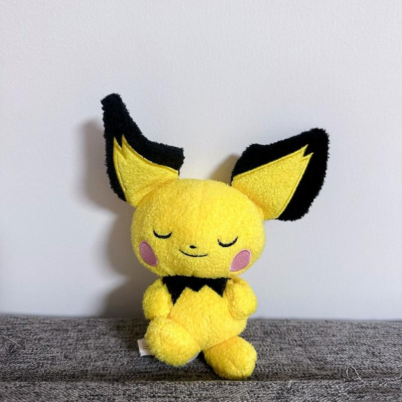WCT Pikachu Piplup Cyndaquil Lucario Oshawott Charmander Togepi Plush Sleep Dolls 12cm Anime Soft Stuffed Toys