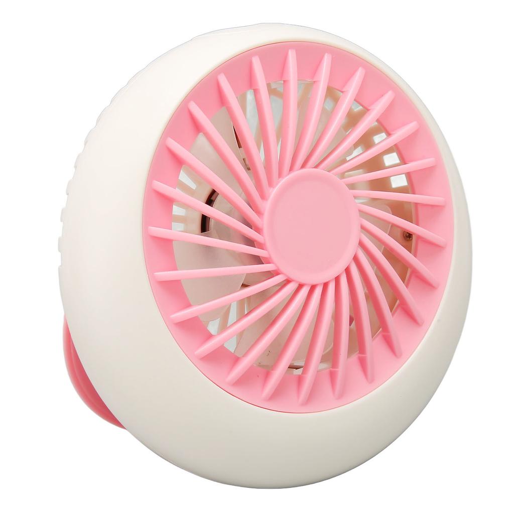 USB Desk Fan Multifunction 3 Speeds Quiet Strong Airflow Small Table Fan for Bedroom Home Office Desktop Travel