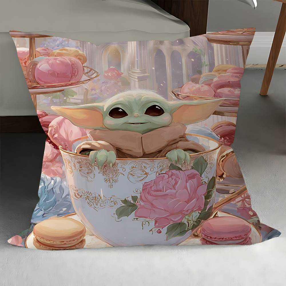 

Детская наволочка Y-Yoda Мультяшный Подарок Наволочка Декор Спальни Дома Дивана Кресла Сиденья Наволочка 12x12Inch