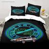 3D Back To The Future Classic Movie Retro Bedding Set Bed Three Piece Set Single Double Bed Queen Size King Quilt Cover Boy Gift