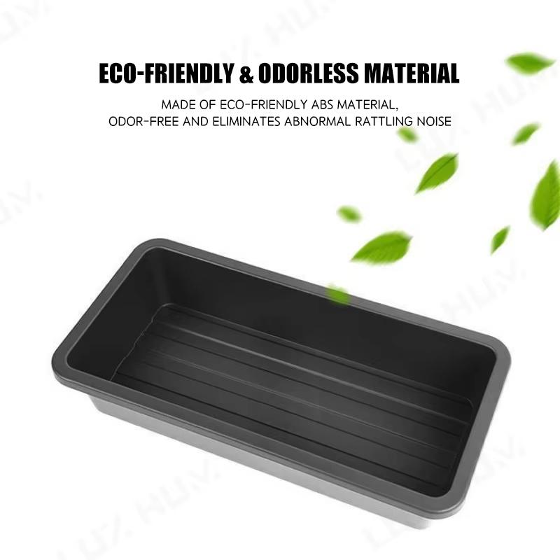 Car Under Seat Storage Tray Scratch Resistant Custom Fit BPA Free Organizer for Kids Toy Snack Car Storage Use