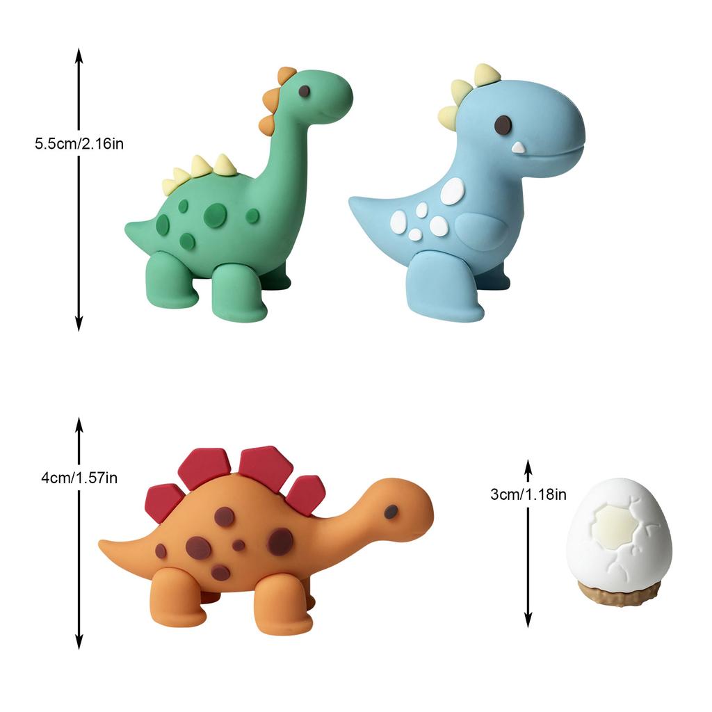 Dekoracje na Baby Shower z Dinozaurami Toppery na Tort Happy Birthday Zabawka Dinozaur Pies Artykuły na Imprezę