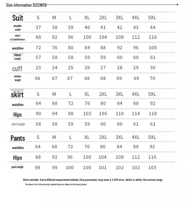 Women's Professional Blazer Suit Set