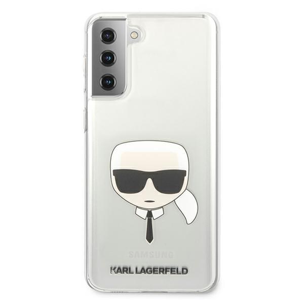 Karl Lagerfeld Klhcs21Mktr S21+ G996 Hardcase Transparent Karl`s Head