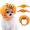 Pet Headdress for Small Dogs Cats Halloween Pumpkin Dog Hat Halloween Decorative Headdress Supplies Teddy Puppy Cat Accessories