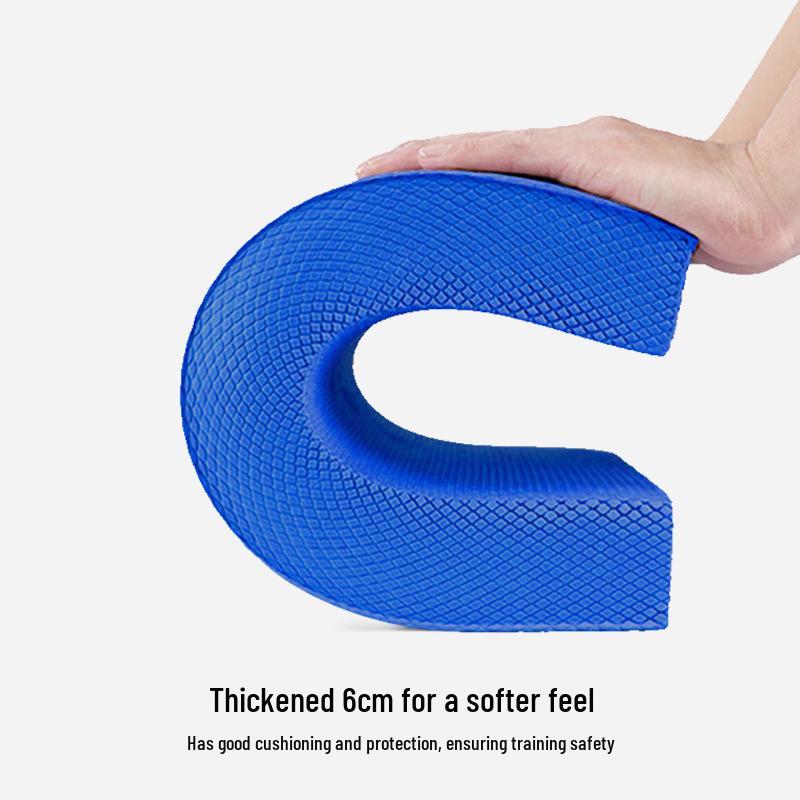 TPE Förtjockad Yogabalansplatta – 6 cm Knästående & Planka Stöd för Träningspass