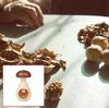 Crăpător de Nuci Ciupercă din Lemn Rezistent la Rugină Gadget de Bucătărie Pentru Migdale Alune Ergonomic Instrument pentru Crăpat Nuci