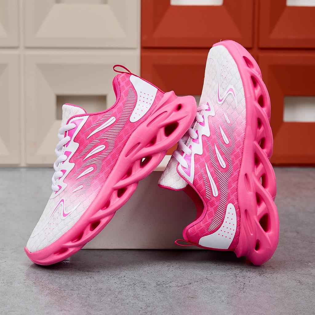 Spring and Summer New Versatile Sports Shoes Breathable Shoes Sports Shoes Casual Shoes Women's Trend Korean Version Flying Woven Women's Shoes