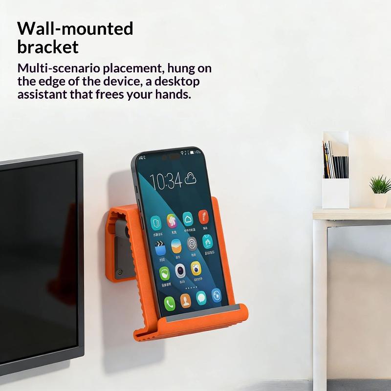 Flexible Phone Stand Foldable Silicone Desktop Tablet Laptop Stand Portable Adjustable Universal Holder For Travel Office Bed