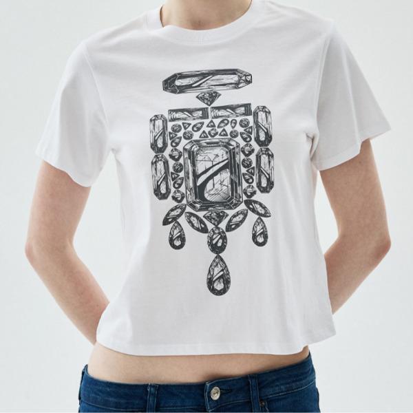 Mardi Mercredi Slim T-Shirt Bijou