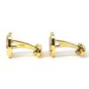 Used YVES SAINT LAURENT cuffs metal gold business