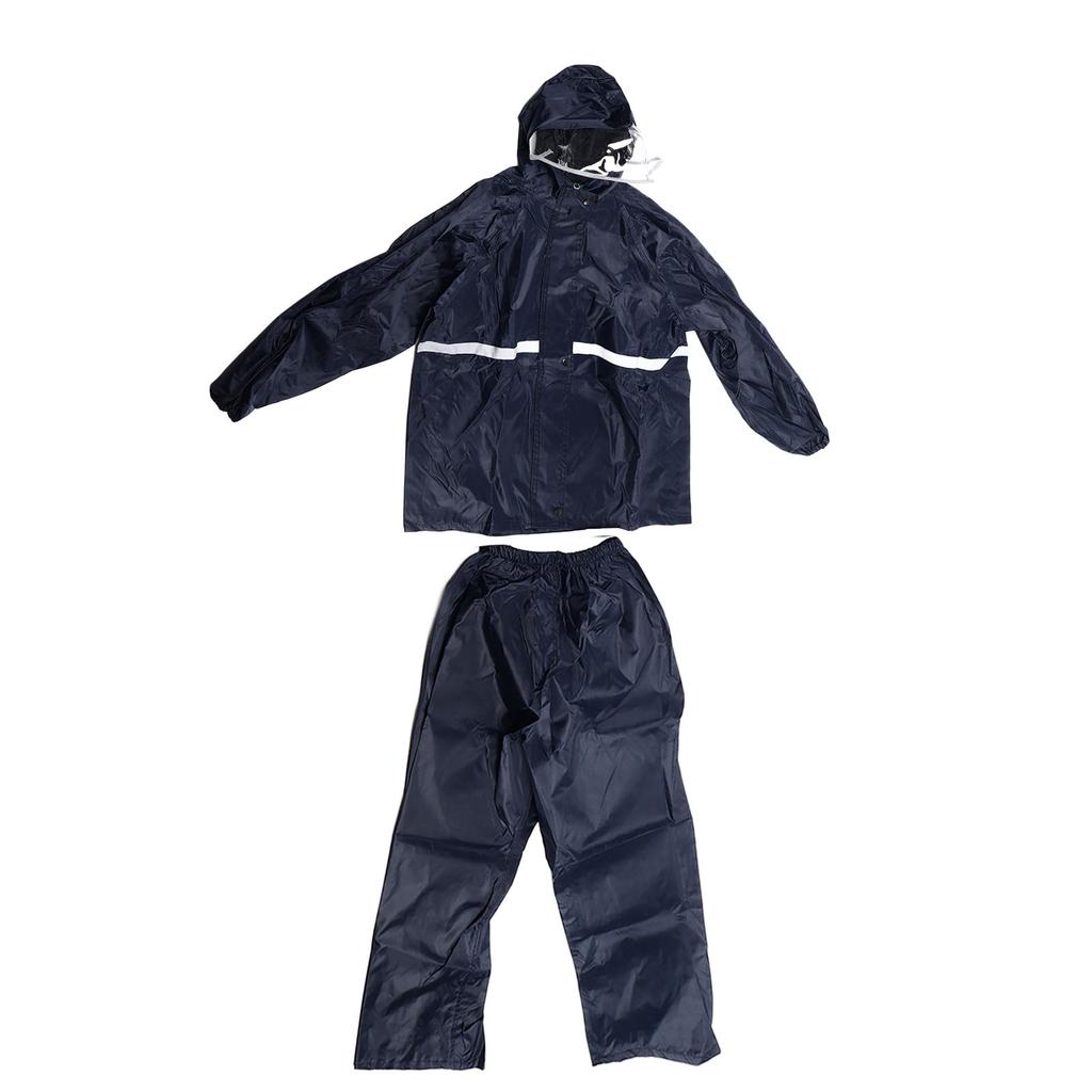 Split Jacket Pants Suit Breathable Waterproof Raincoat Set Double Layer Raincoat Set for Men Women