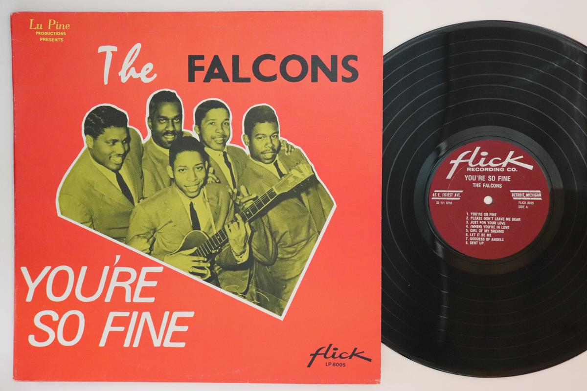 

LP Record FALCONS - You re So Fine 8005 FLICK RECORDING US Blues Used