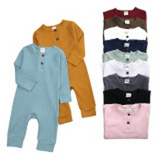 Newborn Autumn Wear Bodysuit: Long Sleeve, Mittens & Foot Cover, 0-24 Months, Solid Ribbed.