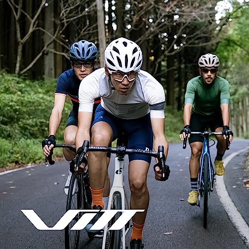 KABUTO VITT Bicycle Helmet, Color: Matte Mono Black, Size: S/M, Head Circumference: (55-58cm), JCF Approved